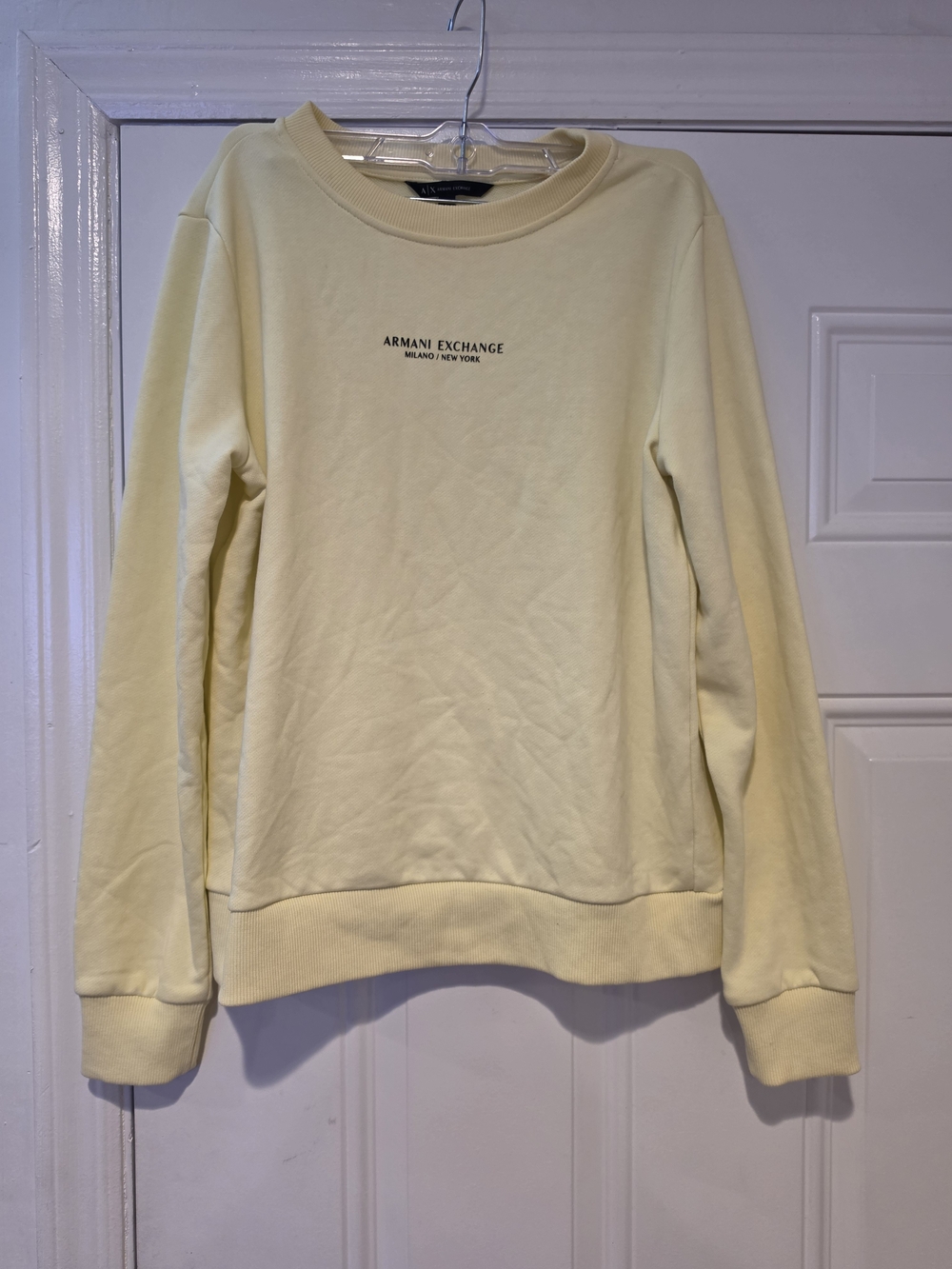 Armani Exchange Womens Crewneck Sweatshirt